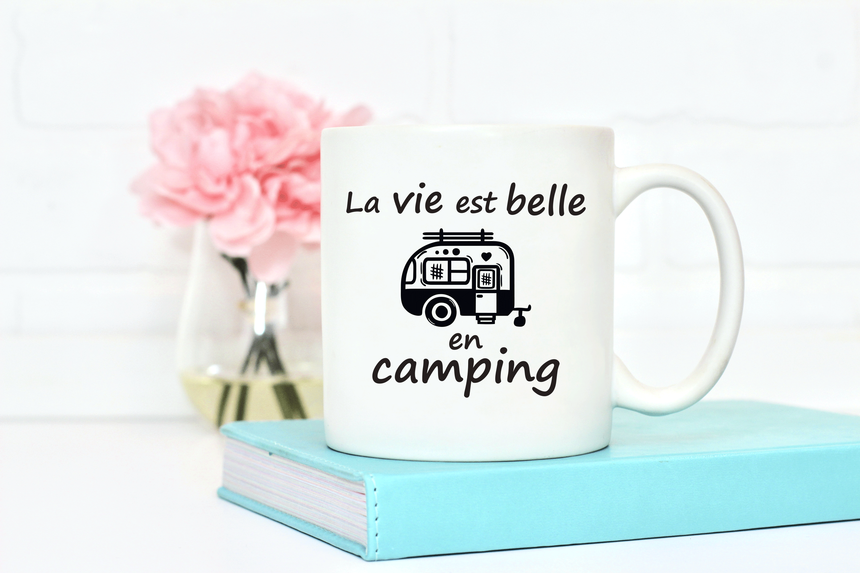 Tasse de camping personnalisée tasse de camping en céramique, tasse de café  Rock Bouldering, cadeaux pour elle/lui